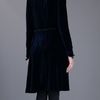 Valentino Velvet Dress in Purple - Lyst
