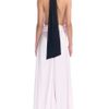 Vionnet  Viscose Satin Gown in Pink (pink orchid/black) - Lyst