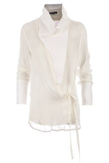 Ann Demeulemeester Structured Blouse - Lyst
