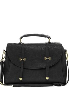 Asos Metal Tip Satchel - Lyst