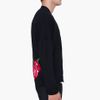 Comme Des Garçons Black Embroidered Cardigan in Black for Men - Lyst