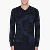 Comme Des Garçons Black Wool Camouflage Sweater in Black for Men - Lyst