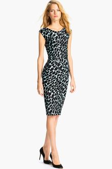 Diane Von Furstenberg Luisa Silk Jersey Sheath Dress - Lyst