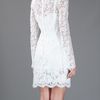 Dolce & Gabbana Lace Dress in White - Lyst