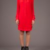 Givenchy Boxy Shirt Dress in Red - Lyst