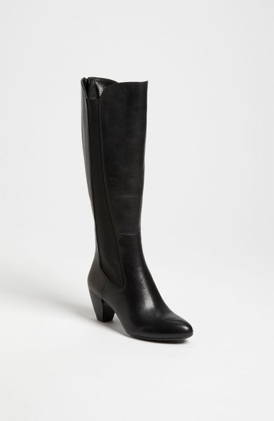 Naturalizer Etton Tall Boot in Black | Lyst