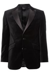 New & Lingwood Barclay Velvet Blazer