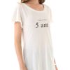 Wildfox Up All Night Tee in White - Lyst