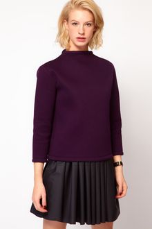 ASOS Collection Asos Sweatshirt with Funnel Neck - Lyst