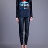 Balenciaga Printed Tshirt in Black - Lyst