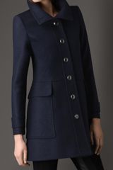 Burberry Tailored Wool Coat