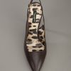 Dolce & Gabbana Sling Back Pump in Brown - Lyst