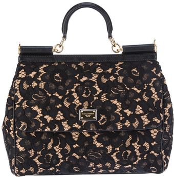 Dolce & Gabbana Floral Pattern Tote - Lyst