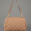 Dolce & Gabbana Quilted Shoulder Bag in Beige (nude) - Lyst