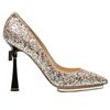 Nicholas Kirkwood Glitter Bow Pump in Gold - Lyst