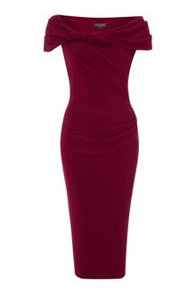 Pied A Terre Slinky Knot Jersey Dress - Lyst