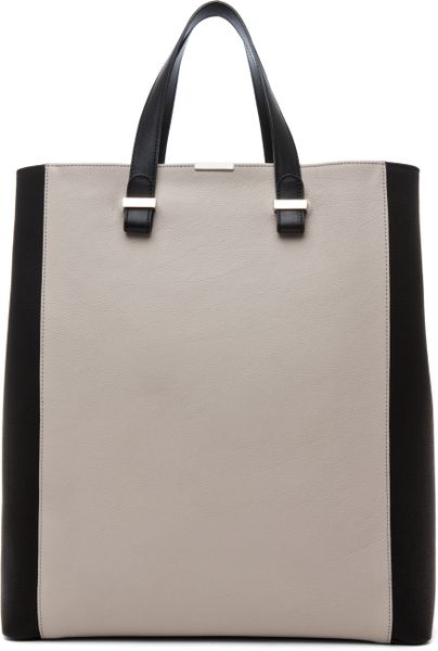 Victoria Beckham North West Shopper in White in Black (white) - Lyst
