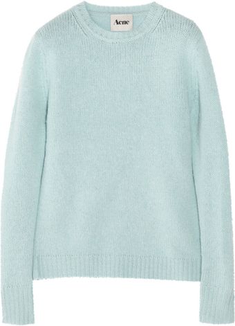 Acne Clementine Boiled Wool Sweater - Lyst
