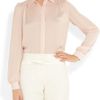 Chloé Lightweight Sateen Shirt in Pink (rose) - Lyst