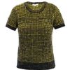 Erdem Judith Waffleknit Sweater in Yellow (navy) - Lyst