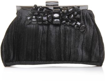 Kg Cayla Velvet Clutch Bag - Lyst