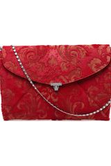 L'Wren Scott Ponyskin Brocade Envelope Clutch