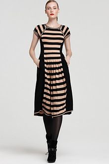Marc By Marc Jacobs Dress Skeeter Striped Jersey - Lyst