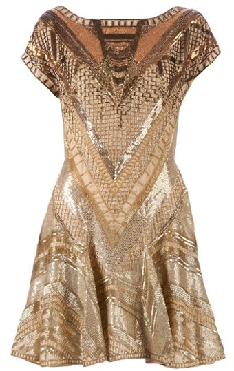 Matthew Williamson Embellished Dress - Lyst