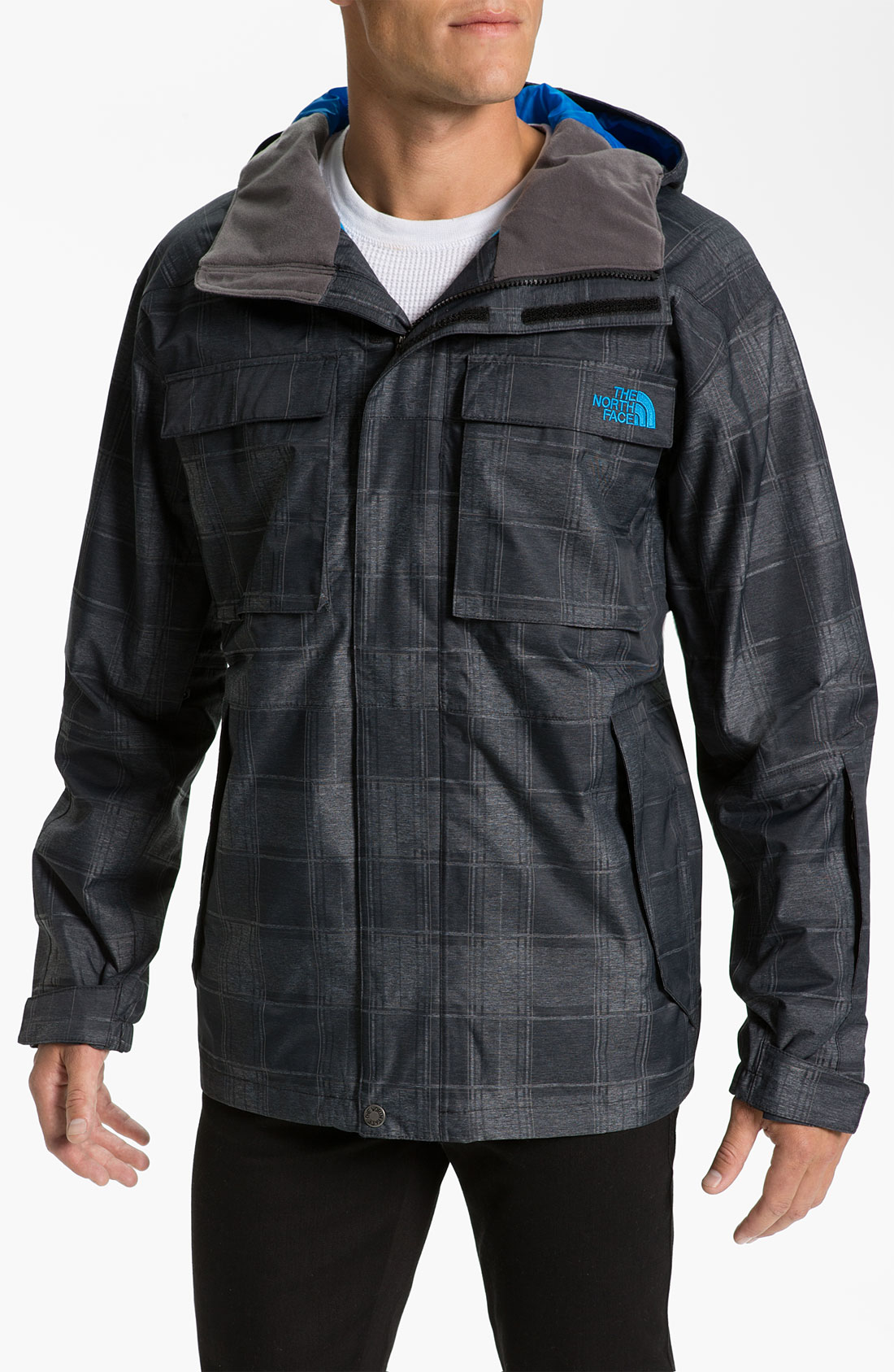 The North Face Alki Waterproof Hooded Snowsport Jacket in Black for Men