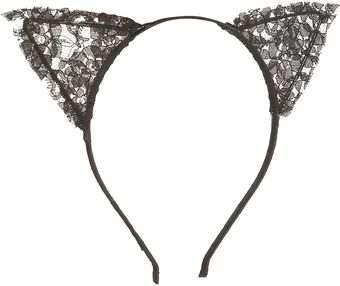 Topshop Cat Lace Ears - Lyst