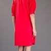 Alexander Mcqueen Ruffled Dress in Red - Lyst
