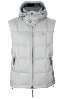 Burberry Brit Hooded Gilet - Lyst