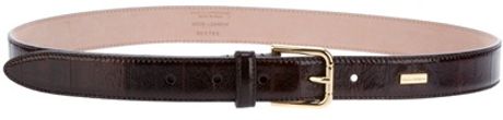 Dolce & Gabbana Buckle Belt in Black - Lyst