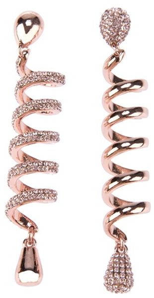 Luxury Fashion Spiral Earrings - Lyst