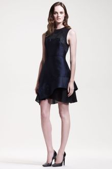 Proenza Schouler Sleeveless Shantung Dress - Lyst