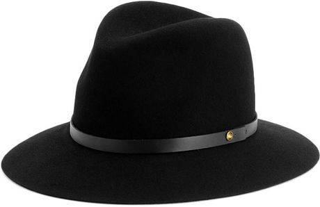 Rag & Bone Fedoras In Black | Lyst