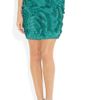 Antonio Berardi Pailetteembellished Crepe Mini Skirt in Green (sea) - Lyst