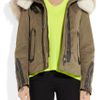 Belstaff Rutlans Padded Shell and Shearling Coat in Khaki (olive) - Lyst
