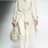 Ferragamo Ss Champagne Brocade Skinny Pants in Beige (champagne) - Lyst