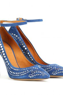 Isabel Marant Stanly Studded Suede Pumps - Lyst