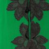 Lanvin Laceappliquéd Silkchiffon and Satin Dress in Green (emerald) - Lyst