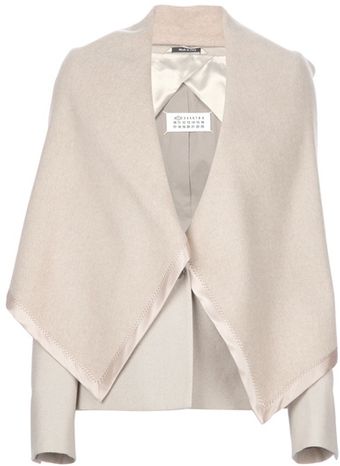 Maison Martin Margiela Cape Style Jacket - Lyst