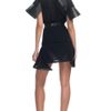 Mugler Ss Noir Trame Shogun Skirt in Black (noir) - Lyst