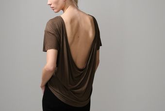 Oak Oak Deep Cowl Tee Bungee - Lyst