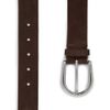 Gucci Nubuck Leather Belt in Brown for Men - Lyst