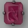 Marc By Marc Jacobs Faceted Stone Stud Earrings in Red (chianti) - Lyst