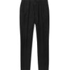 Mcq By Alexander Mcqueen Taperedleg Wool and Linenblend Trousers in Black for Men - Lyst
