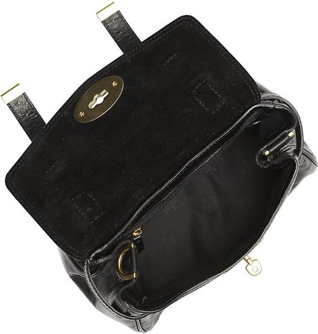 mulberry black mini alexa