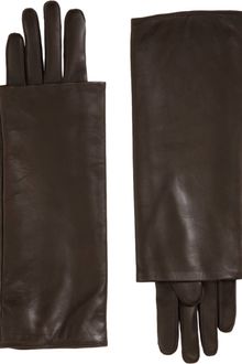 Nina Ricci Long Layered Cuff Gloves - Lyst