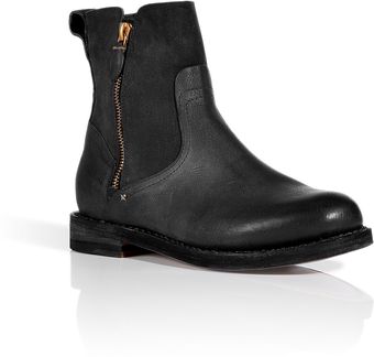 Rag & Bone Black Astor Moto Boots - Lyst